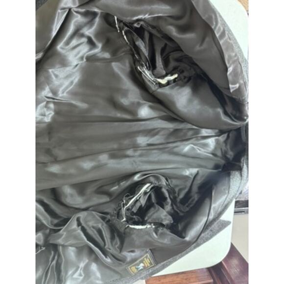 VTG Wool Coat Union Made USA Mens NO SIZE Double Breasted Heavy FINAL SALE AS IS - Picture 9 of 15